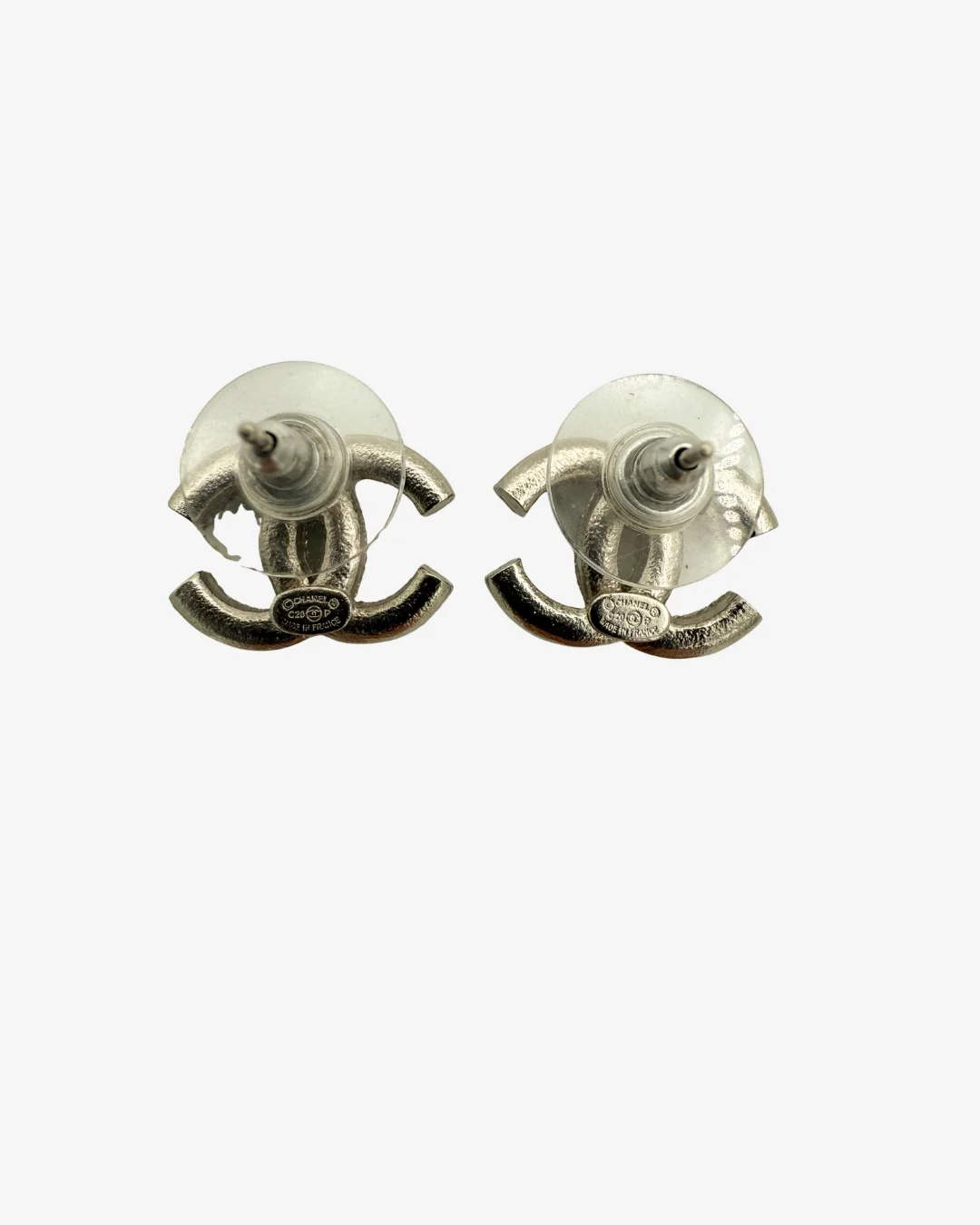 Chanel CC Crystal Stud Earrings (2020) - Image 6