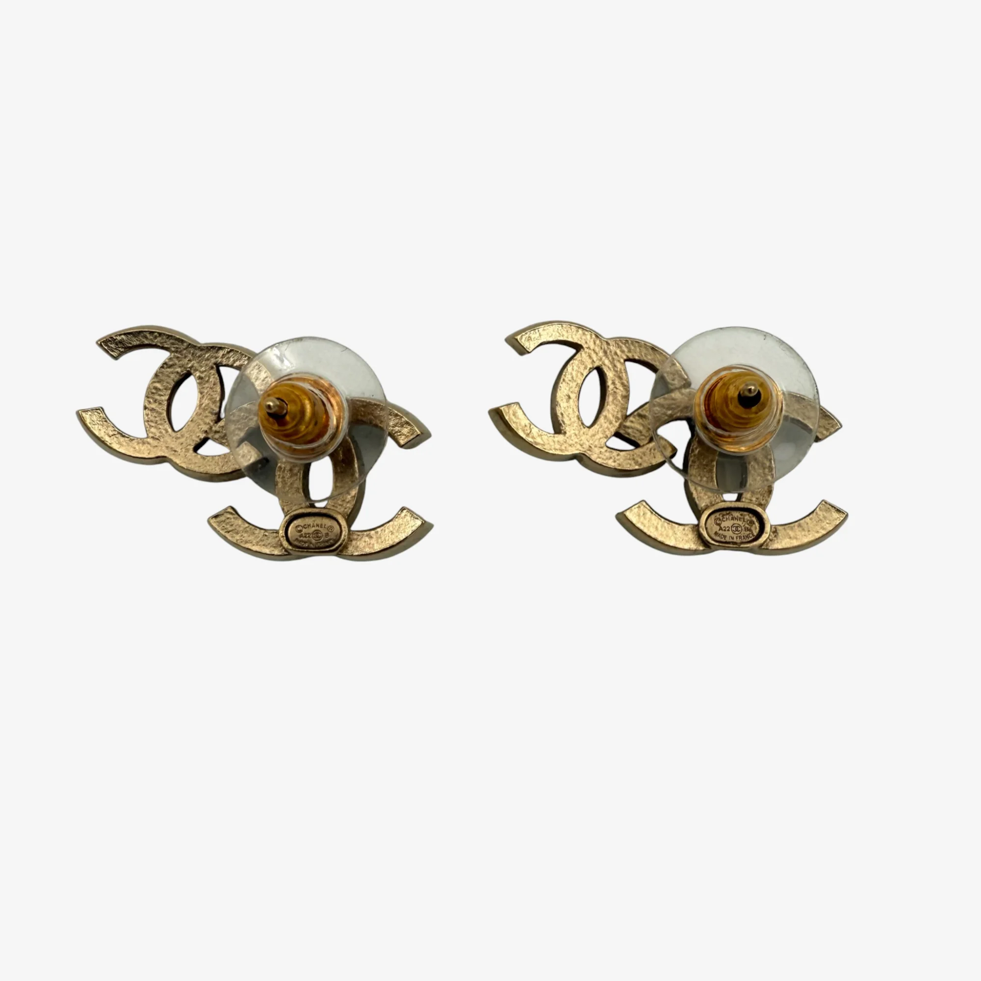 Chanel Double CC Crystal Earrings (2022) - Image 5