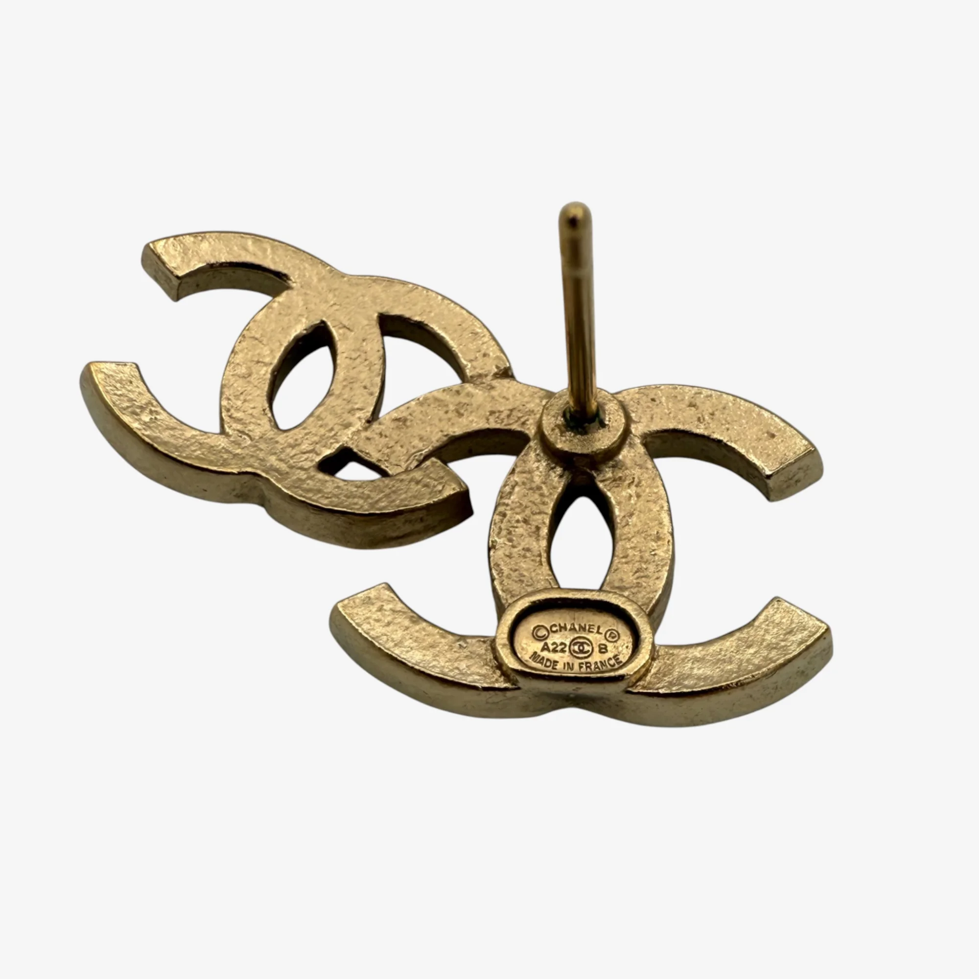 Chanel Double CC Crystal Earrings (2022) - Image 4