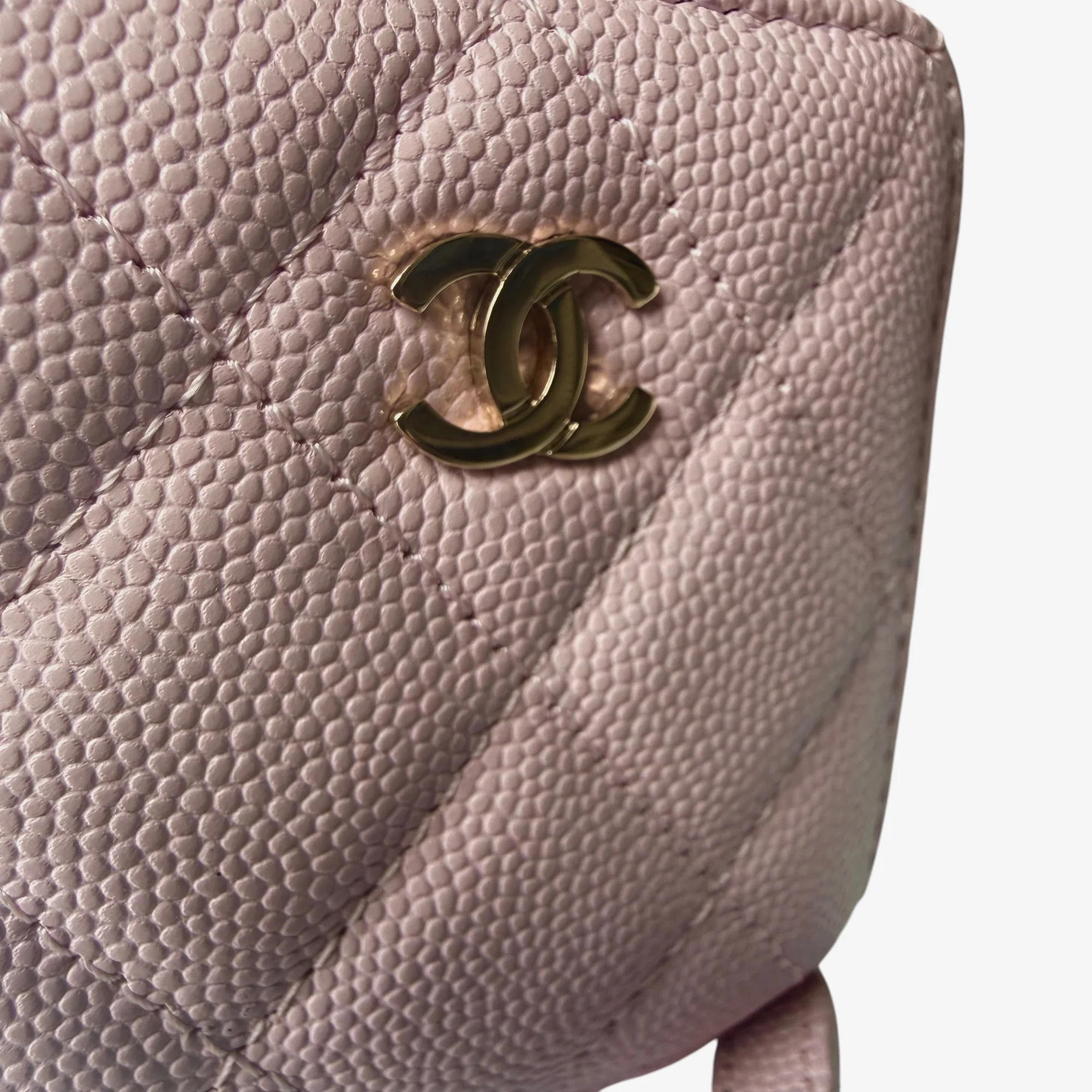 Chanel Small Jewelry Pouch 21S Light Pink - Image 3