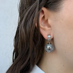 Chanel CC Disco Ball Earrings (2021)