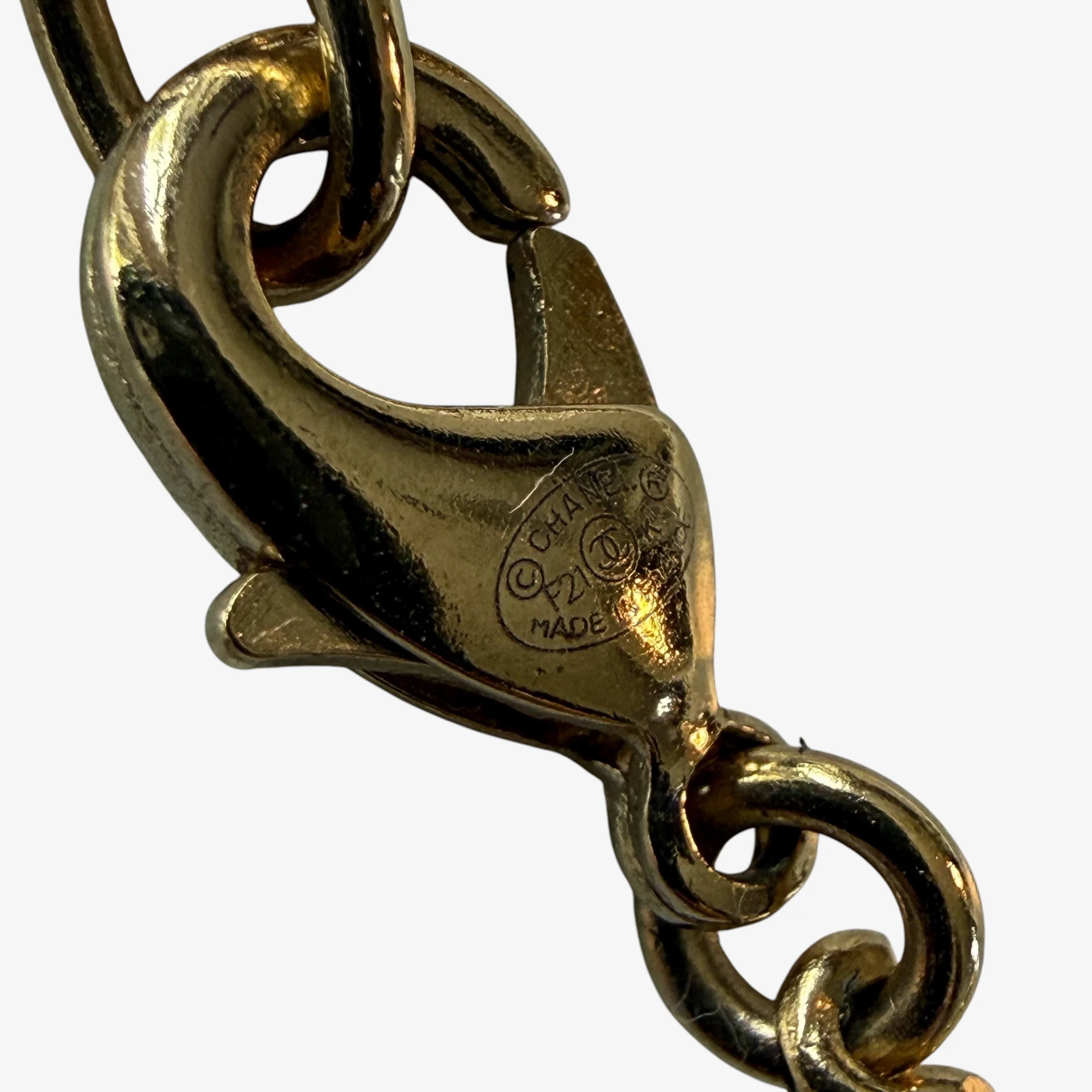 Chanel CC Charm Necklace (2021) - Image 8