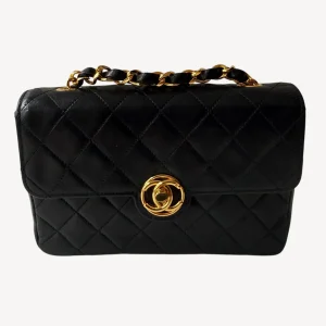 Chanel Vintage CC Mini Flap Bag (1986-1988)