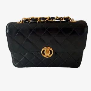 Chanel Vintage CC Mini Flap Bag (1986-1988)
