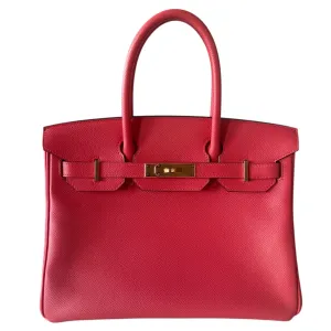 Hermès Birkin 30 Rose Jaipur