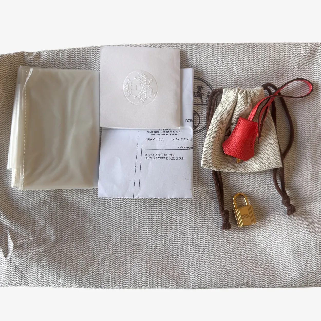 Hermès Birkin 30 Rose Jaipur - Image 11