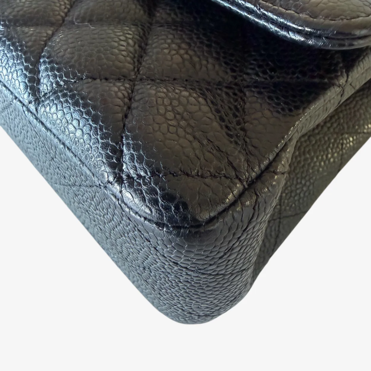 Chanel Medium Caviar Double Flap Bag - Image 7