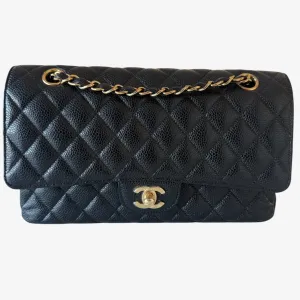 Chanel Medium Caviar Double Flap Bag